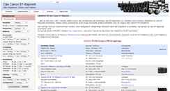 Desktop Screenshot of ef-objektive.de