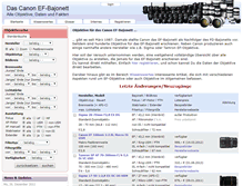 Tablet Screenshot of ef-objektive.de